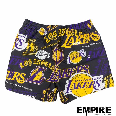Pro Standard Lakers Toss Woven Shorts