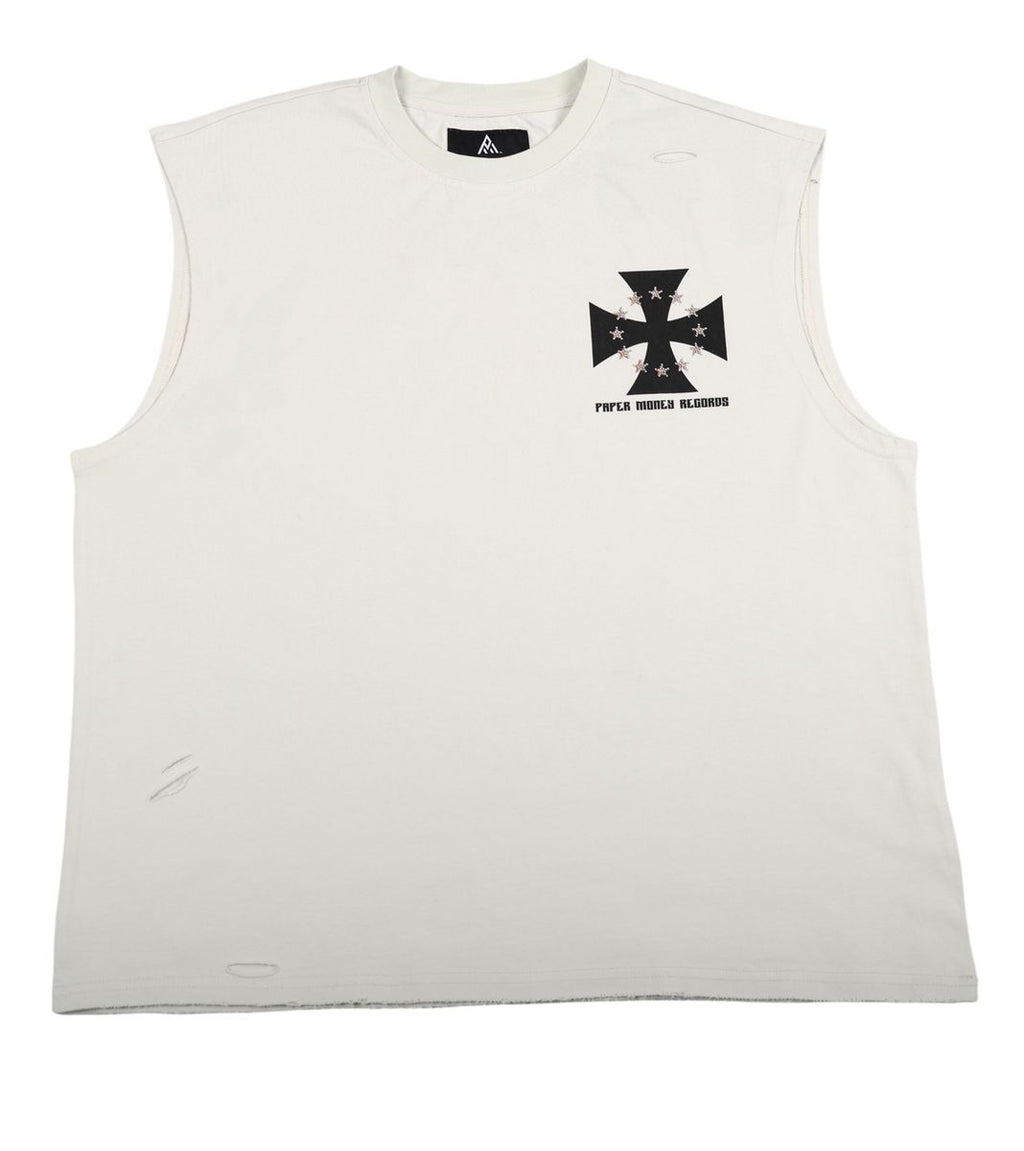 Paper Money Motor Cut Off T-shirt