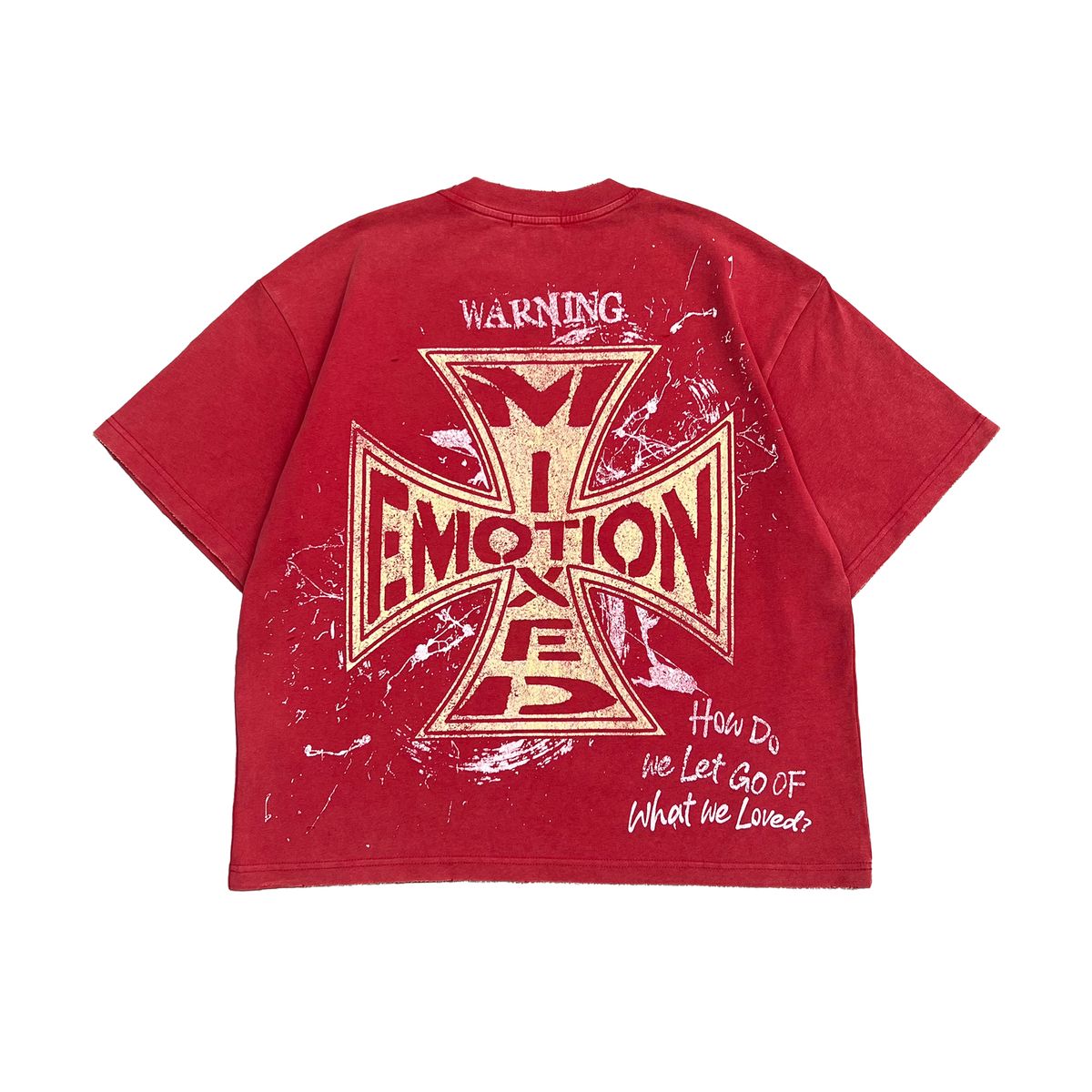 Mixed Emotion Crimson T-Shirt