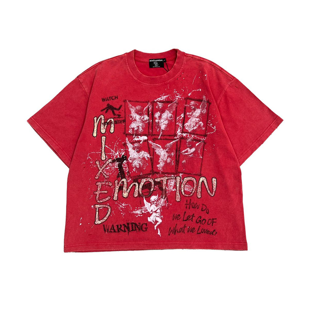 Mixed Emotion Crimson T-Shirt