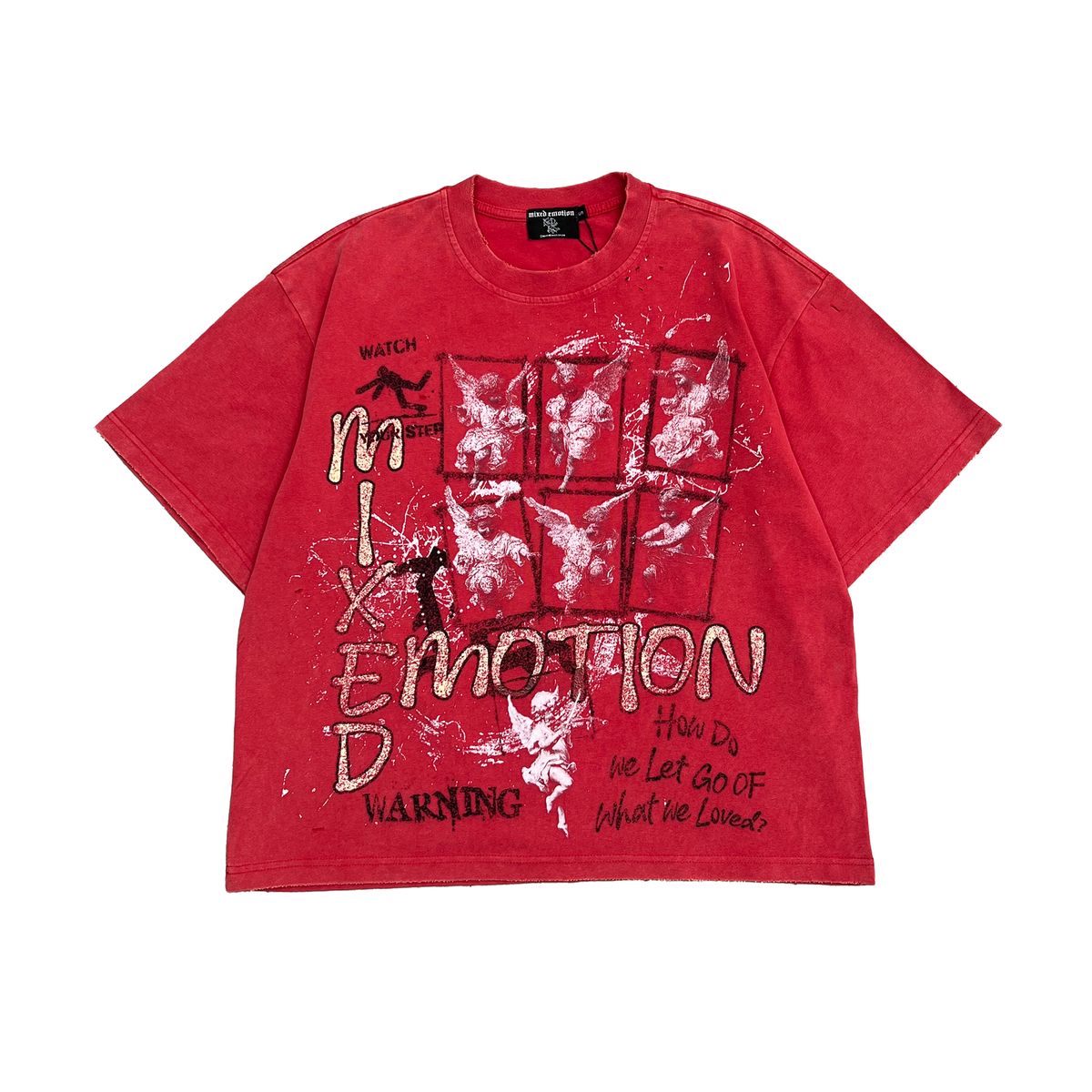 Mixed Emotion Crimson T-Shirt