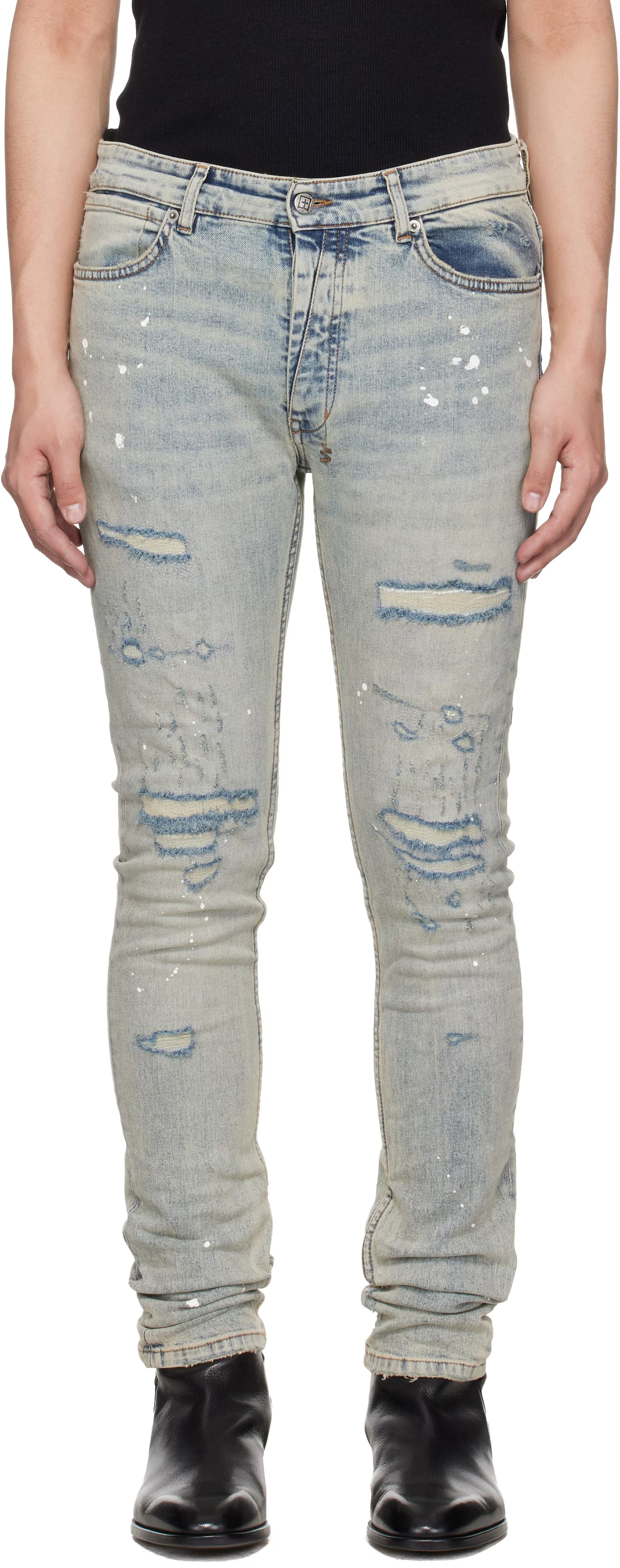 Ksubi Van Winkle Paint Summer Denim