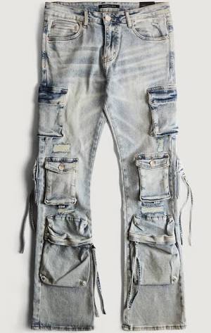 Embellish Hawk Cargo Denim