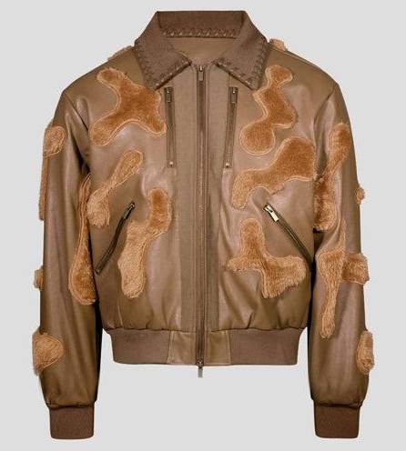 The Hideout Faux Fur Camo Jacket
