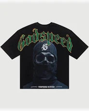 Godspeed Green Ski Mask T-shirt