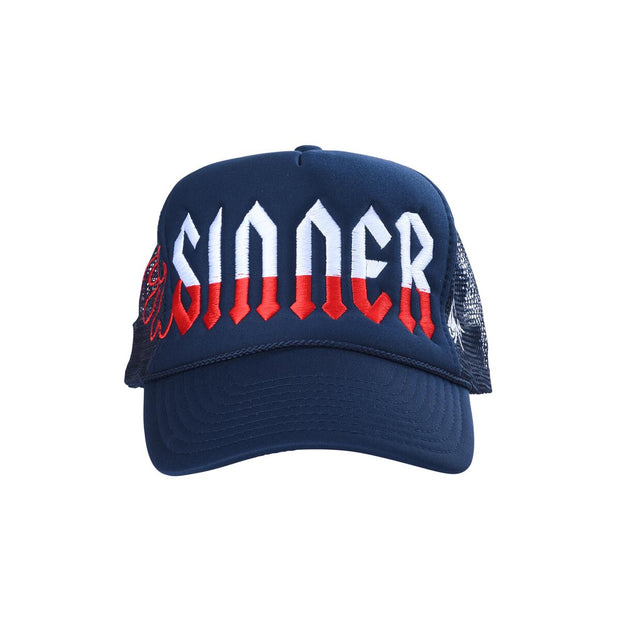 Drop Out Sinner Trucker Hat