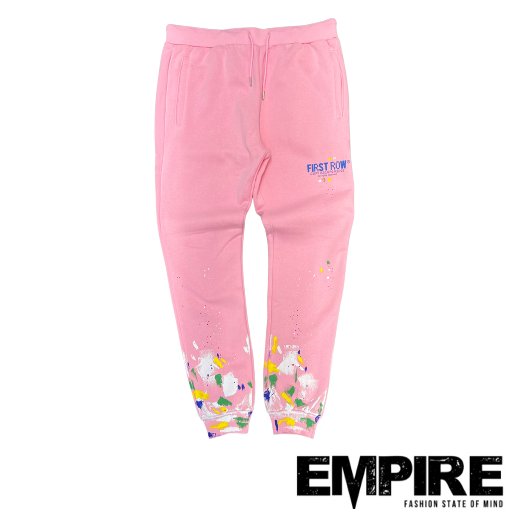 First Row Hand Paint Jogger