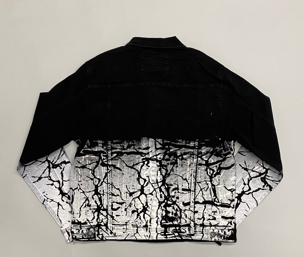 Waimea Faded Crackle Denim Jacket