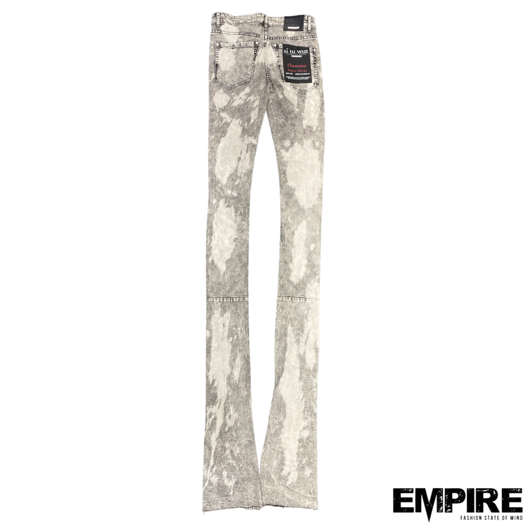 Si Tu Veux Warren Super Stacked Denim