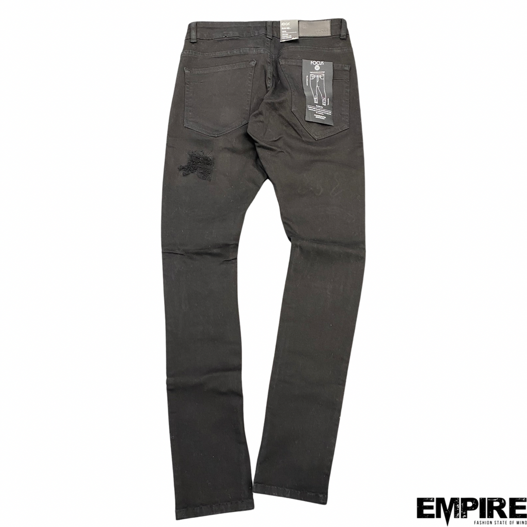 Focus Chenille Patchwork Denim