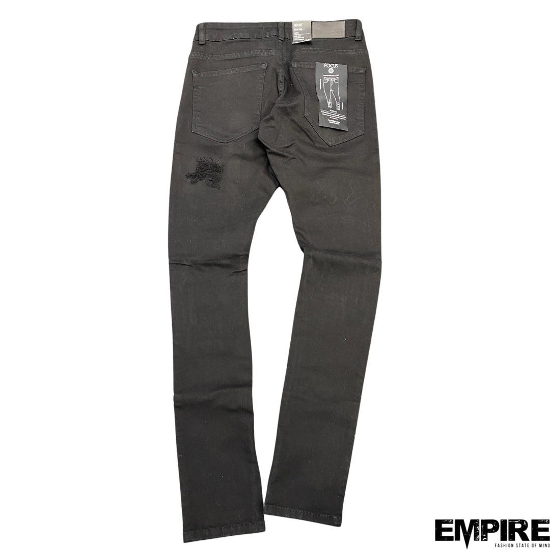 Focus Chenille Patchwork Denim