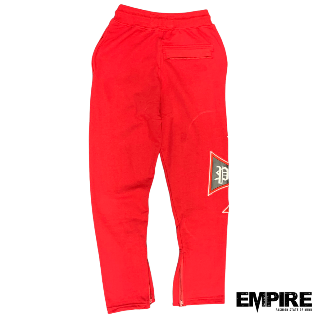 Preme Paisley Cross Sweat Pant