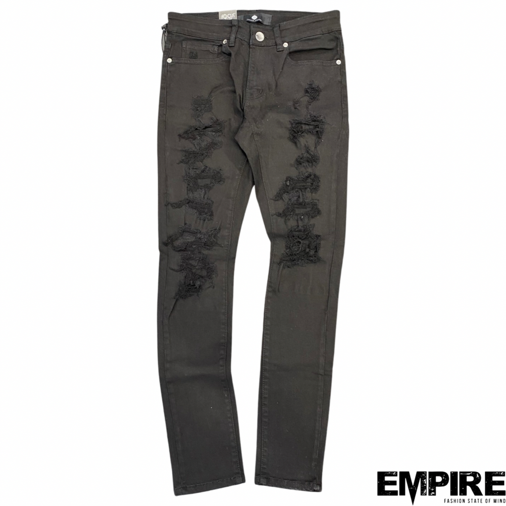 Focus R & R Patch Distress Denim