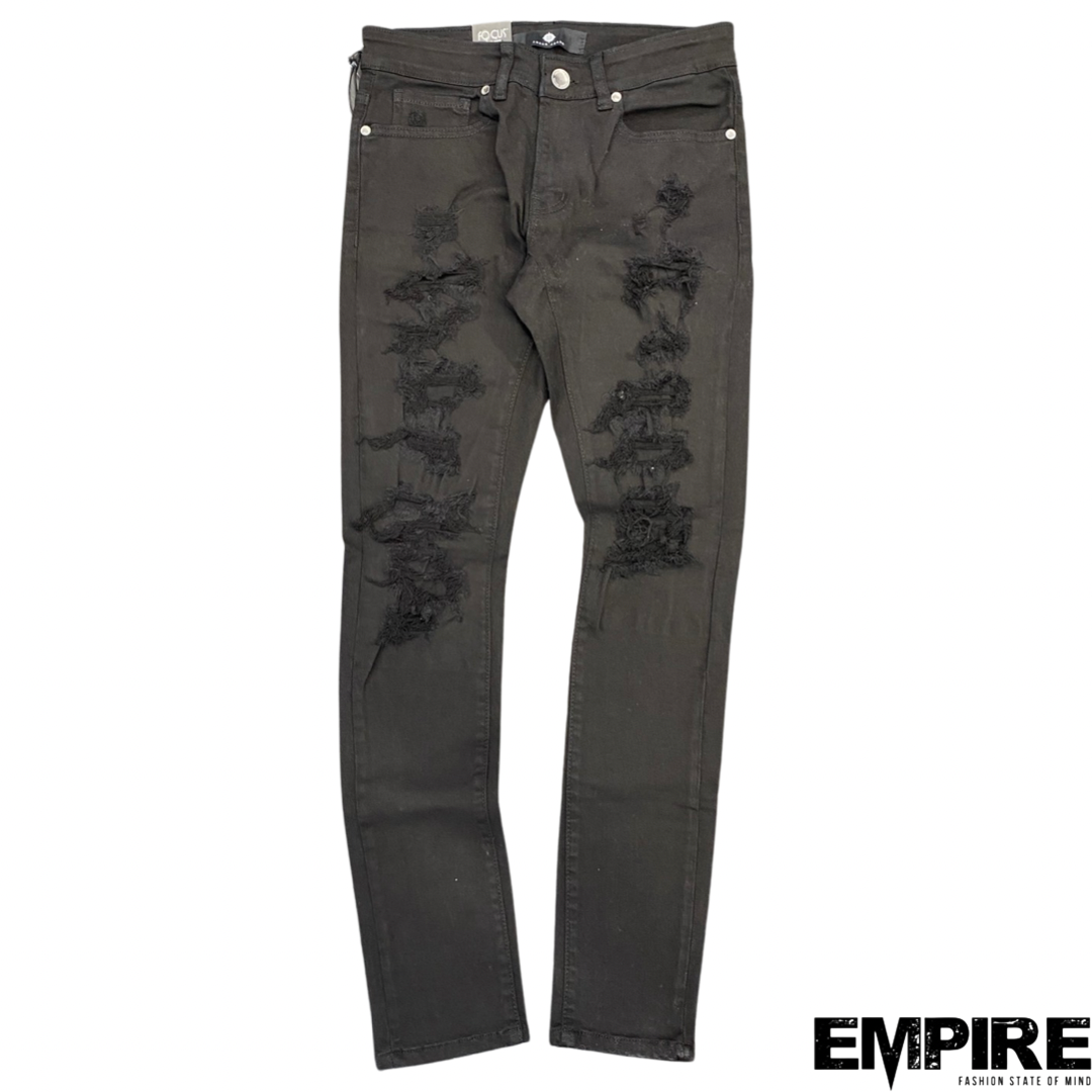 Focus R & R Patch Distress Denim